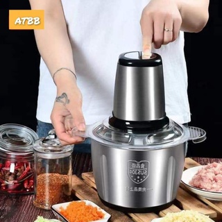 2L electric meat grinder stainless steel food processor