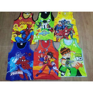 NEW Cotton Sando For Kids Boys Tank Top cod 4-10 years old