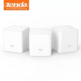 (set of 3) Tenda Nova MW3 Wireless Wifi Router AC1200 Whole Home Dual Band 2.4Ghz/5.0Ghz