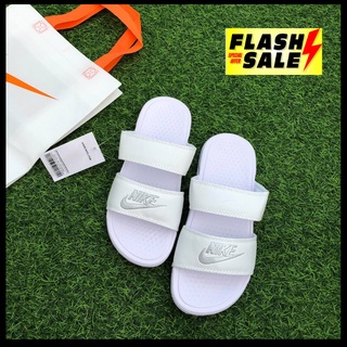 Nike Benassi Duo fashion soft cotton slipper Double Strap Flat sandals for Men and Women’s slides