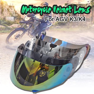 ADORABLEYOU Full Face Motorcycle Helmet Visor Lens Shield For AGV K3 K4