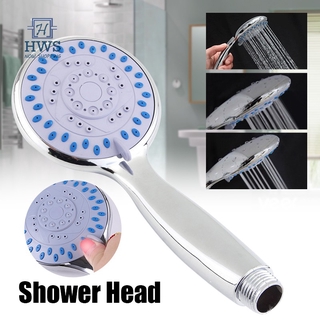 Chrome Plating Anti-limescale Home Bathroom Universal 5 Mode Function Handheld Shower Head