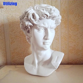 [Utilizing] Portraits Bust Mini Gypsum Statue Home Decoration Resin Art&Craft Sketch