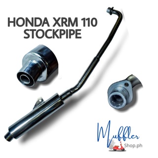 Honda XRM 110 - StockPipe - Stainless - Muffler