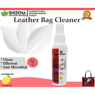 Natural Cleaning And Shiny Leather Bag Cleaner & Conditioner Spray 100 ml