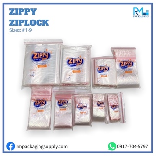 100pcs Zippy Clear Ziplock Plastic Resealable Bag