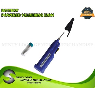 Lighters☄Soldering Iron Battery Powered Portable Blue