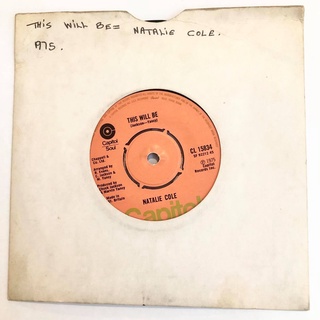 Natalie Cole – This Will Be 7" Vinyl 45 LP