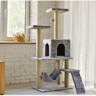 [Pet supplies]Sisal cat climbing frame cat tree cat litter cat toy cat jumping platform cat wear-res