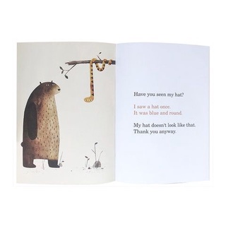 ▦☸✐I Want My Hat Back English Picture Book Catic Gold Award (3)