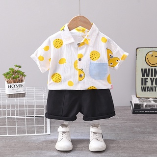 Summer Baby Boy Girl T-Shirt Summer Kids Tops Short Sleeve Children Clothes Tops 46