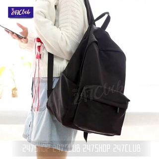 Men Bags☂Waterproof Jansport backpack Korean Style High School College Student plain color backpack