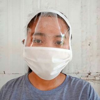 Washable Face Shield Mask (RUBBERIZED PLASTIC)