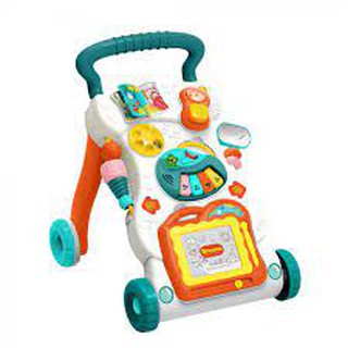 Baby Push Walker Toddler Trolley Sit-to-Stand Walker for Kid's Early Learning Stand Kids Toy Educati