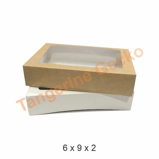 PASTRY BOX (6 x 9 x 2) (Pre-formed) - 25 pcs / pack