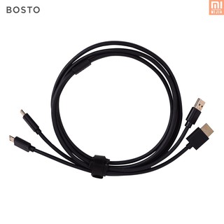 ☆✔in stock BOSTO 2-in-1 Cable for BOSTO 13HD/16HD/16HDK/16HDT/BT-16HD/BT-16HDK/BT-16HDT Graphics Drawing Tablet Monitor