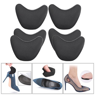 Bubble Shop61 3 Pairs Shoe Filler Inserts Reusable Toe Plug Foot Brace Pads Black