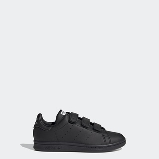 adidas ORIGINALS Stan Smith Shoes Kids Unisex Black Sneaker FY0969
