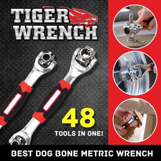 Multi-function socket wrench, 48-in-1 wrench