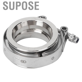 Supose Stainless Steel V-Band Clamp with Flange for Auto Exhaust Pipe