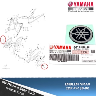 ✅ ORIGINAL EMBLEM NMAX 2DP-F413B-00 YAMAHA GENUINE