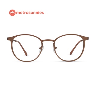 MetroSunnies Willow Specs (Nude) Con-Strain Anti Radiation Eye Glasses Photochromic For Men Women