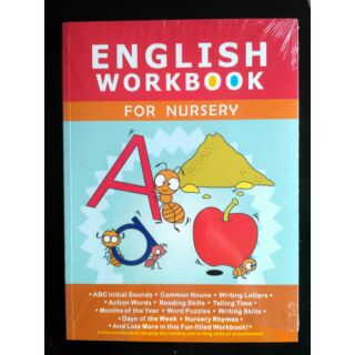 Workbook for Nursery & Kinder [sold per piece]