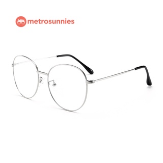 MetroSunnies Kaiser Specs (Silver) Con-Strain Anti Radiation Safe for Gadget Anti Blue Light Glasses (2)