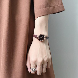 Watch women's ins style Mori style student thin strap small exquisite retro Hong Kong style mini dial Korean style simple