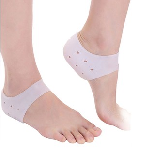 1Pair(2pcs) Silicone heel crack proof protective cover socks for preventing heel dry crack (8)