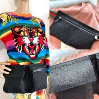 Top-Grade Gucci Canvas waist belt bag