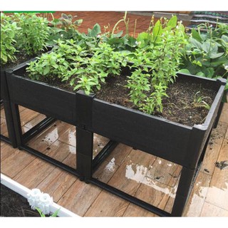 Litgrow Raised Garden Bed Kit Outdoor Above Ground Garden Box for Growing Vegetables Flowers Herbs, DIY Gardening