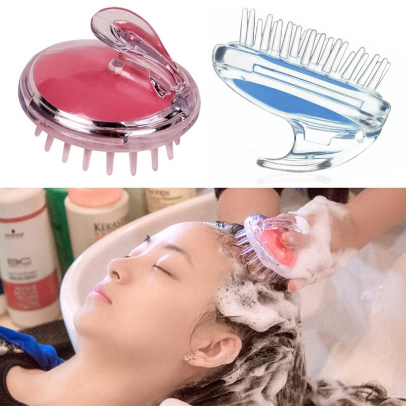 Soft Massage Hair Brush Body Brush Hair Combs Shampoo Scalp Scrubber Hair Care Washing Bath Brush (1)