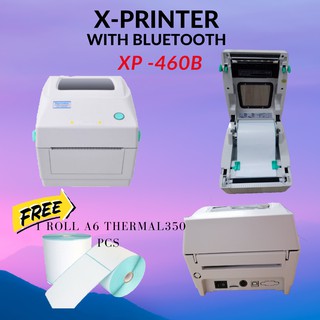 T4K X-PRINTER Bluetooth Thermal Barcode Printer XP-460B COD