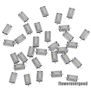 FGPH 30Pcs 3*6*2.5mm Tactile push button switch tact switch micro switch 2Pin SMD