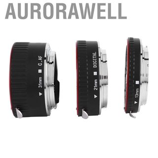 Aurorawell SHOOT Automatic AF 31/21/13mm Macro Extension Tube Set for Canon EF/EF-S Camera