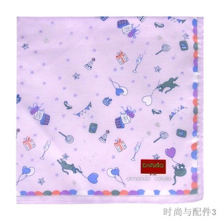 ☏❁☃Armando Caruso Enchanted Printed Handkerchiefs Set C