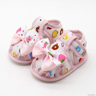 Fashion Toddlers Cute Bow Soft Sole Shoes Kids Baby Girls Shoes Skid Proof Princess Shoes