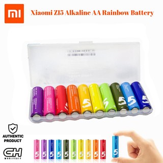 Xiaomi Rainbow AA / AAA Alkaline Battery 10-Pieces Set
