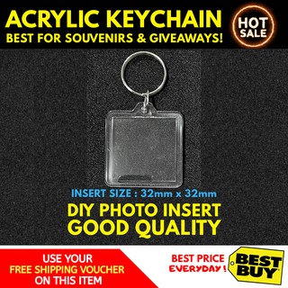 25pcs Acrylic Keychain Photo Insert [CHEAPEST]
