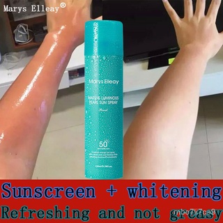A spray Marys Elleay Spray sunscreen Waterproof, sweatproof, moisturizing(Whitening Sunscreen Spray