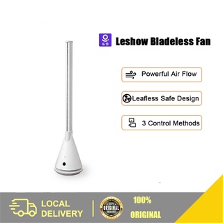 【In stock】 Leshow SS4 Intelligent Leafless Pedestal Fan with APP Remote Control 11 Speed Wind