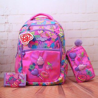 Original smiggle Australian student schoolbag, outdoor travel bag, laptop bag(original stock, same d