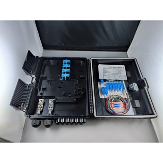 Black NAP Box 8 Port With or Without Splitter (PLC/Cassette/Pigtail) Free 2pcs PoleClamp (6)