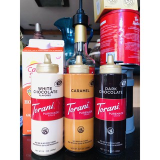 Torani Squeeze Bottle Puremade Sauce (16.5 oz) (8)
