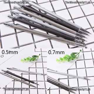 【tf^COD】0.5/0.7mm Metal Mechanical Automatic Pencil For School Writing Drawing Sup