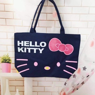 Hello kitty Canvas bag handbag practical shoulder bag 8804