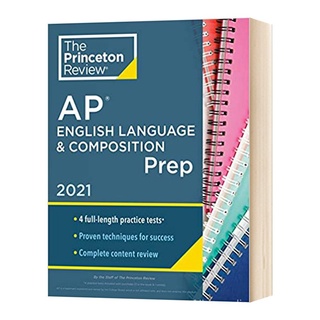 English Original Princeton Review AP English Language and Composition Prep College Exam English Edition