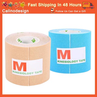 5cmx5m cotton kinesiology elastic adhesive muscle tape