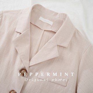 35857 chic Retro Temperament Thin Single-Breasted Short Sleeve Shirt chic (4)